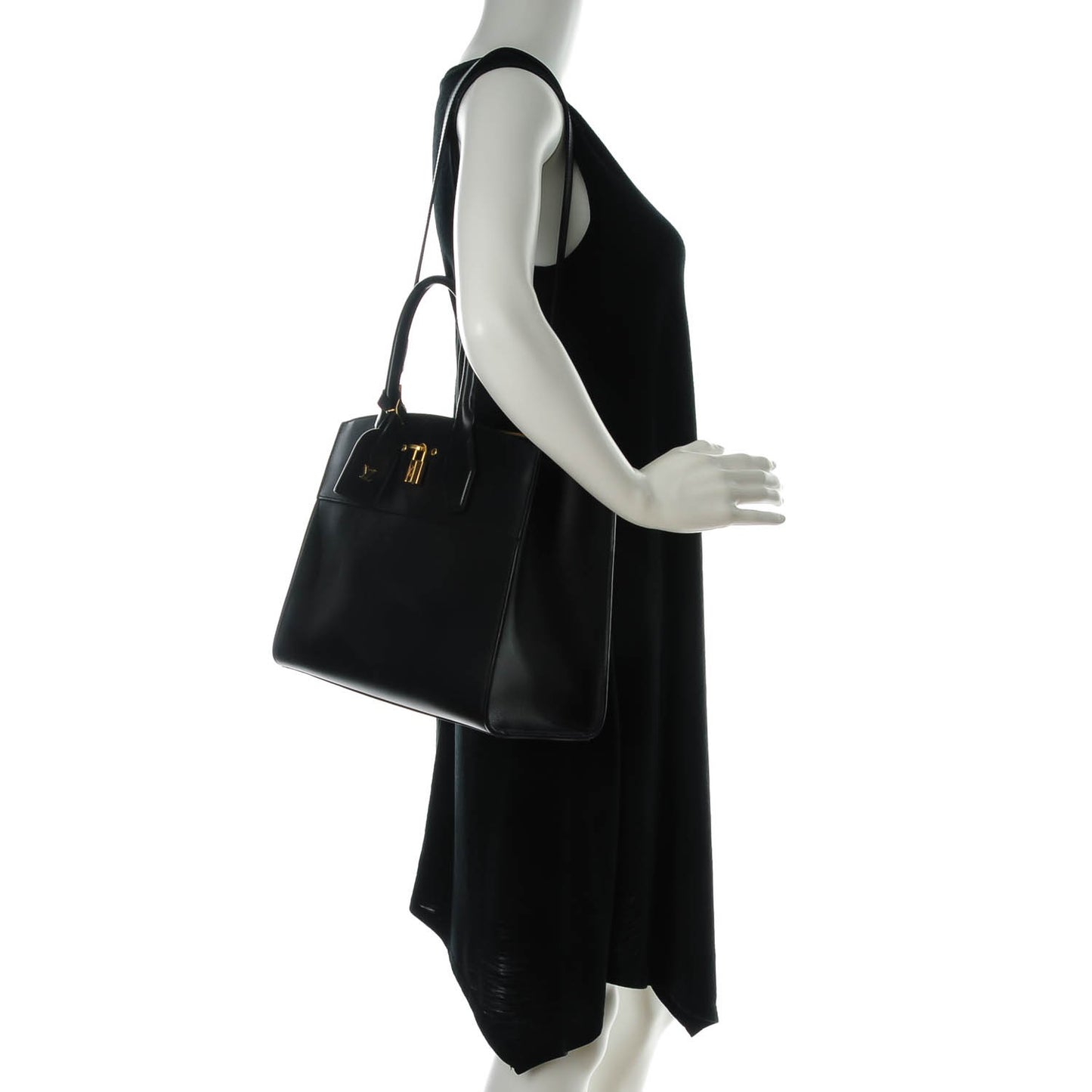 Calfskin City Steamer MM Black