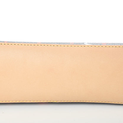 Louis Vuitton Catogram Elizabeth Pouch Orange Marron 10 of 10