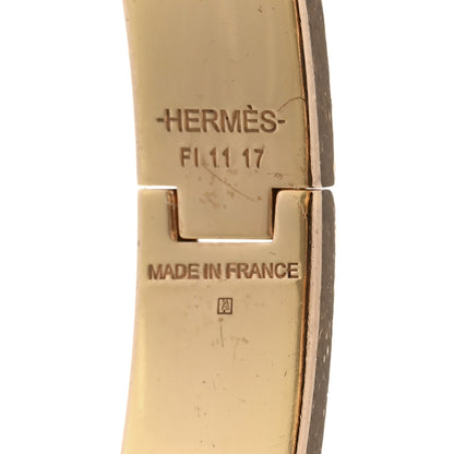Hermes Enamel Narrow Clic Clac H Bracelet GM Black 3 of 3