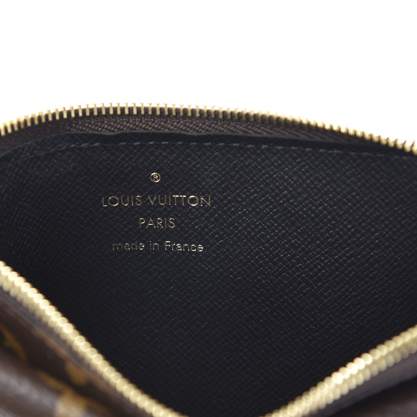 Monogram Recto Verso Card Holder Black