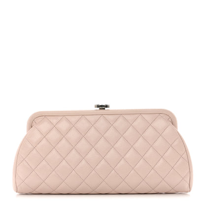 Chanel Caviar Quilted Timeless Clutch Pink 1 of 13
