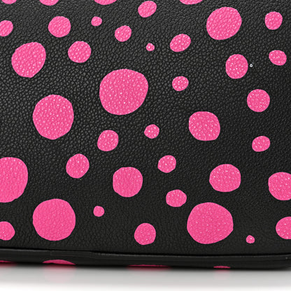 Louis Vuitton LV X YK Empreinte Infinity Dots Neverfull MM Black Fuchsia 13 of 13