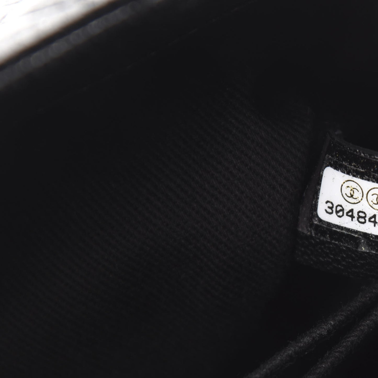 Iridescent Caviar Quilted Mini Coco Handle Flap So Black
