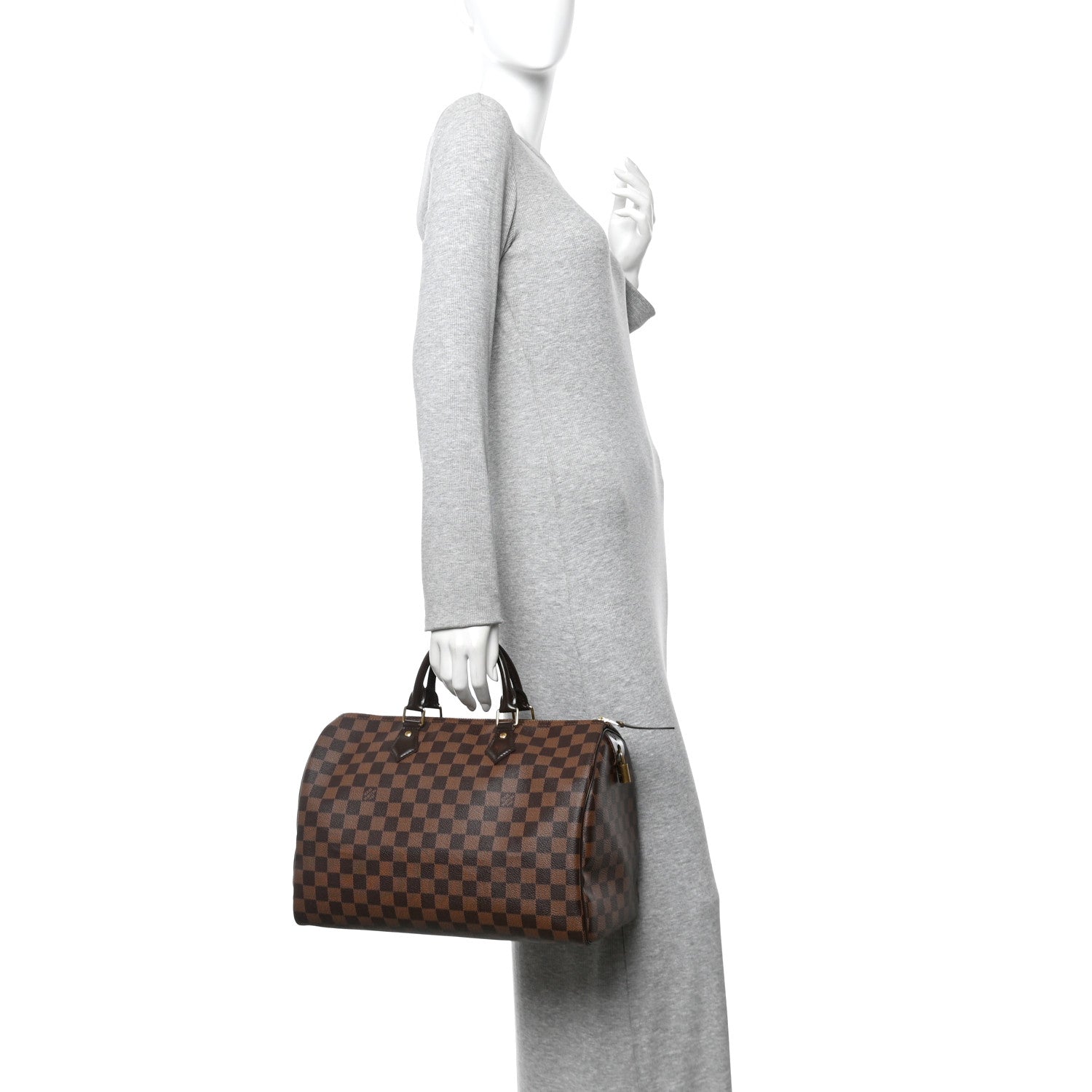 Louis Vuitton Damier Ebene Speedy 35 2 of 10