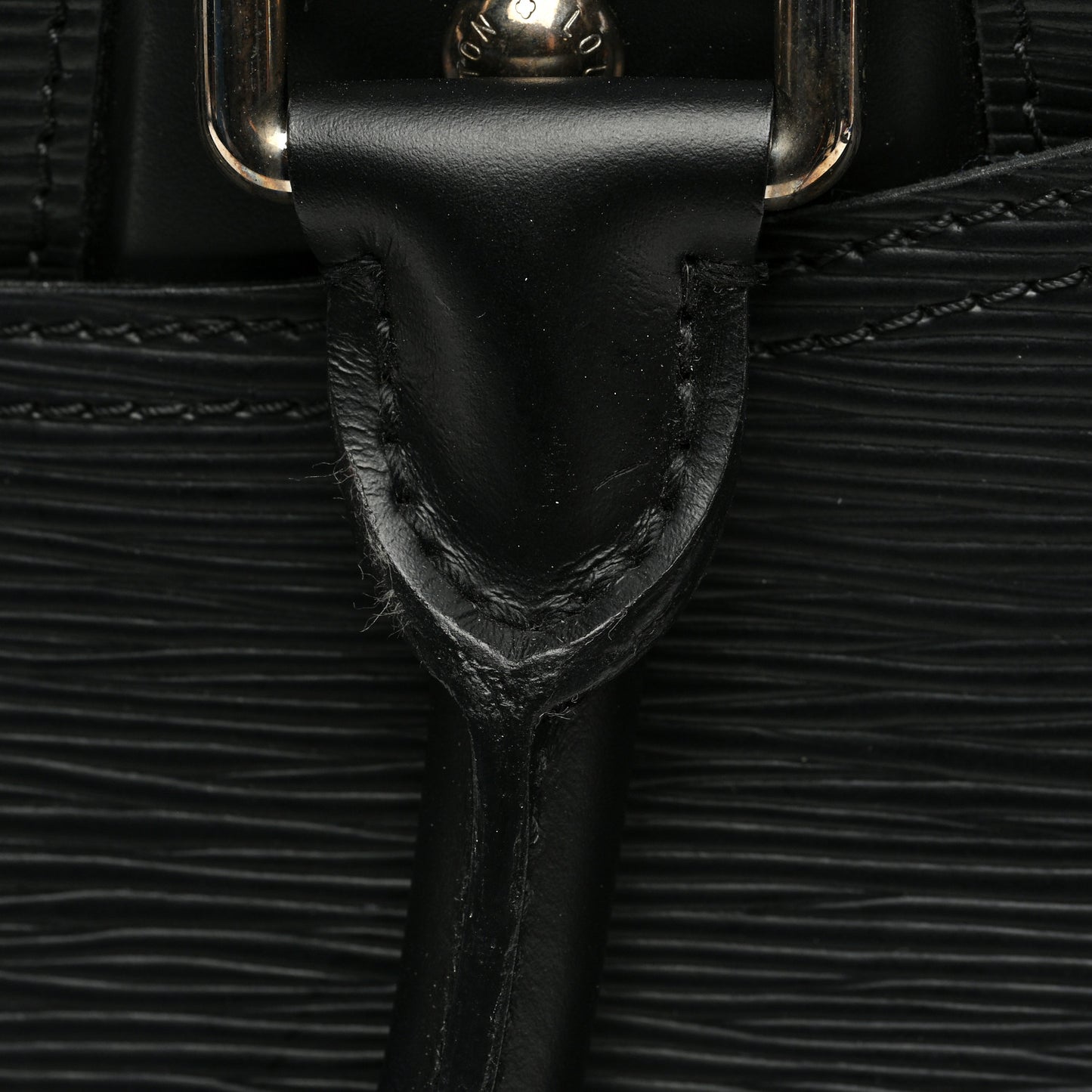 LOUIS VUITTON Epi Bowling Montaigne GM Black