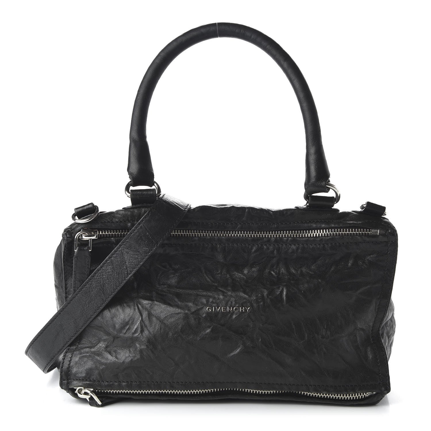 Givenchy Tumbled Sheepskin Medium Pandora Black 1 of 11