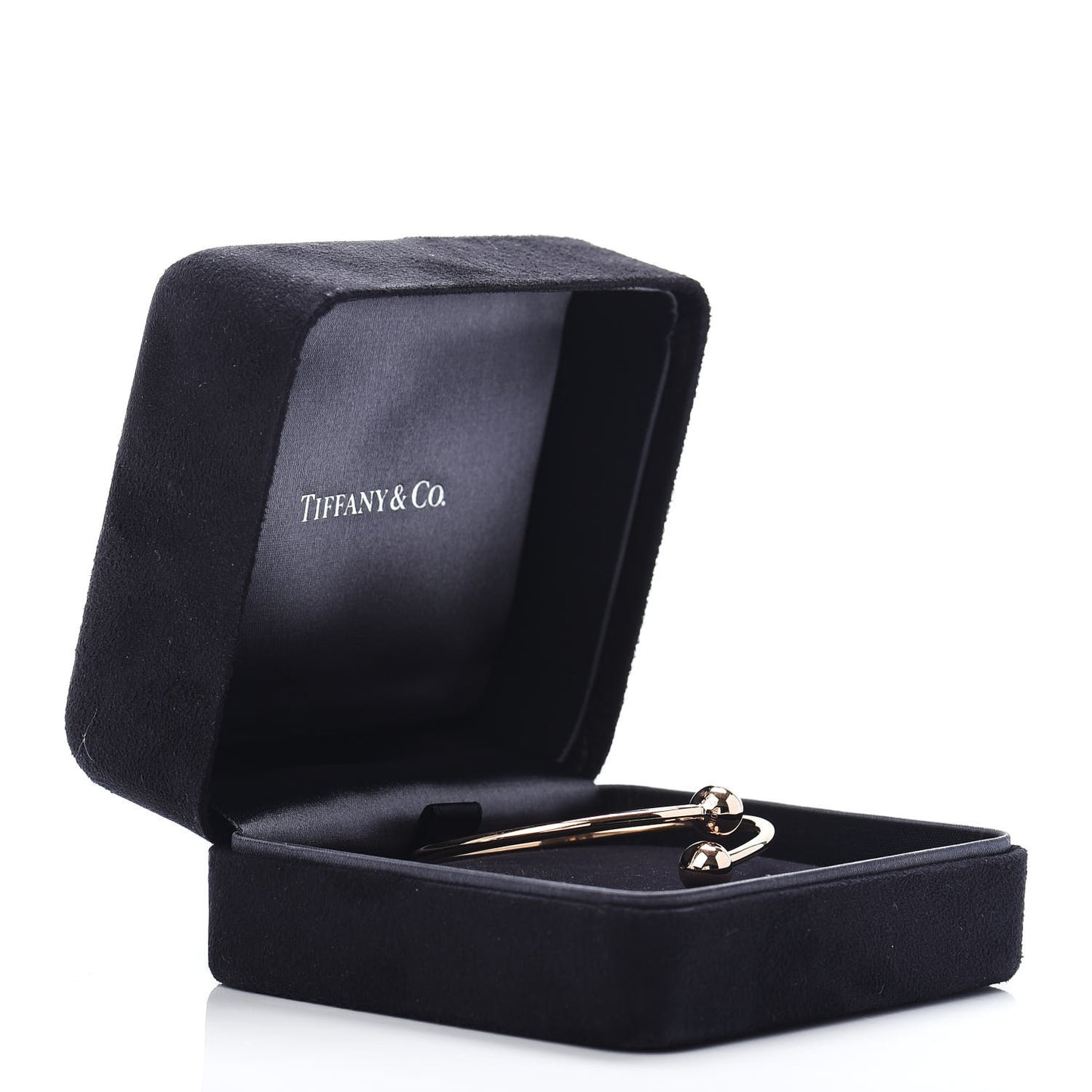 18K Rose Gold 8mm HardWear Ball Bypass Bracelet