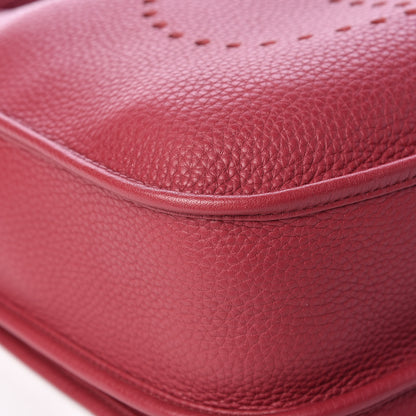 Hermes Taurillon Clemence Evelyne III GM Rubis 9 of 12
