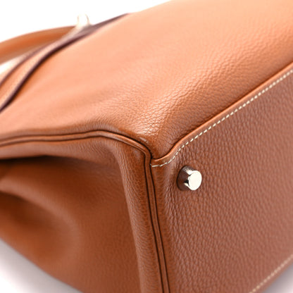 Hermes Togo Kelly Retourne 32 Gold 9 of 11
