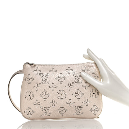 Louis Vuitton Mahina Selene Pochette PM Ivory 2 of 10