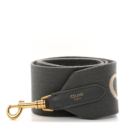 Celine Canvas Logo Strap Grey 1 of 6