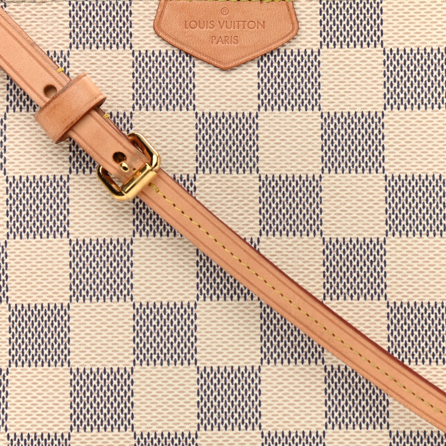 Damier Azur Double Zip Pochette