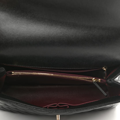 Chanel Caviar Quilted Small Coco Handle Flap Black 5 of 10