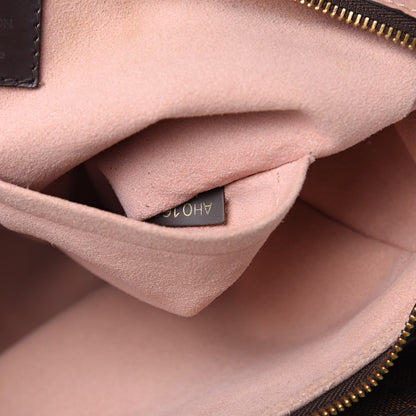 Louis Vuitton Cuir Taurillon Damier Ebene Normandy Magnolia 7 of 18