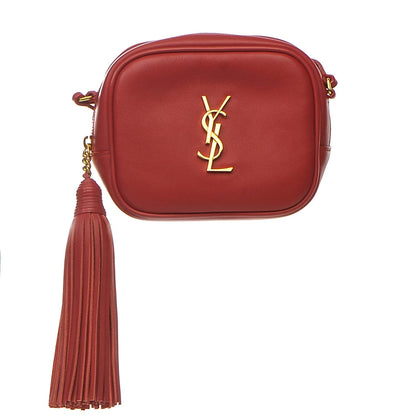 Saint Laurent Nappa Monogram Blogger Bag Red 1 of 7