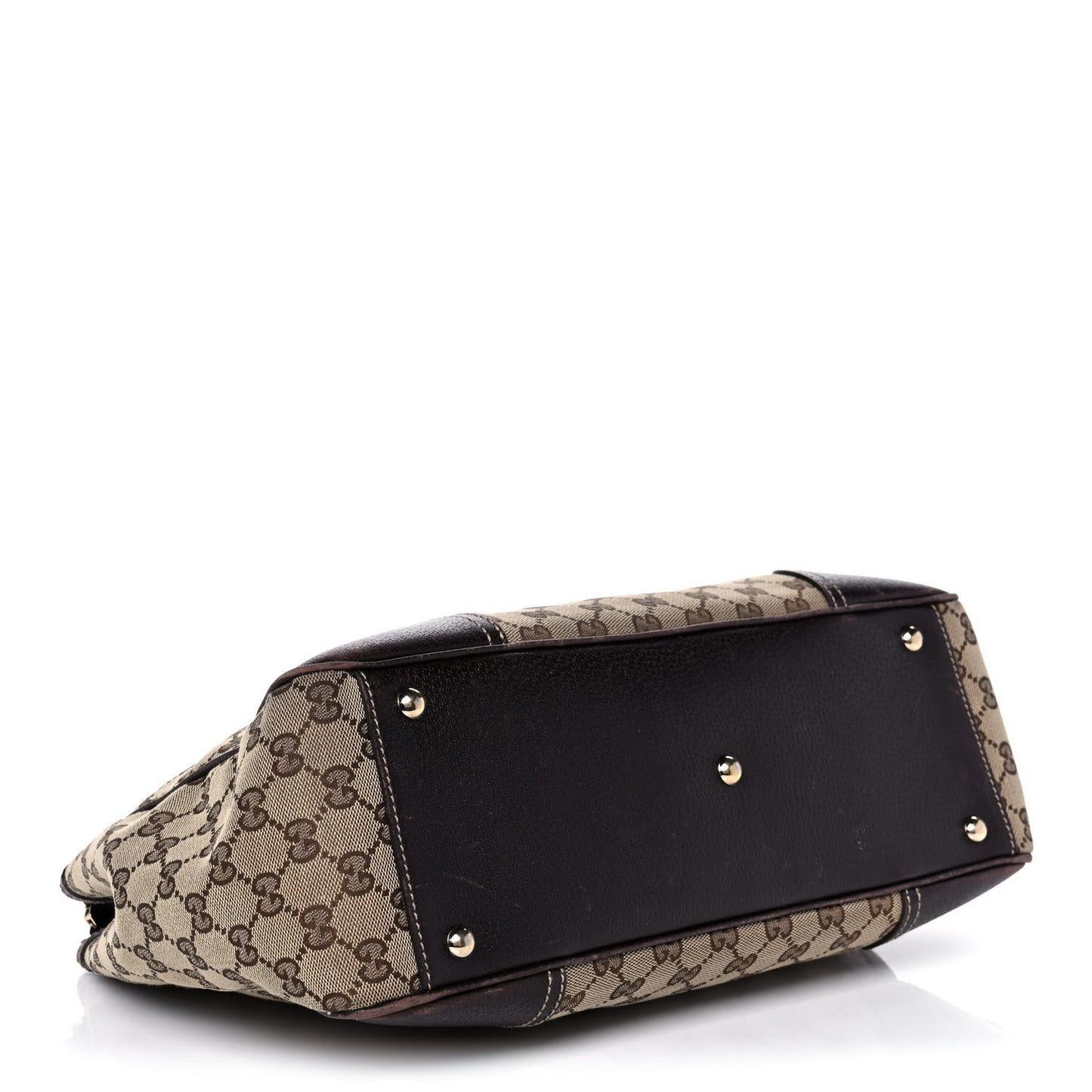 Monogram Medium Princy Tote Dark Brown