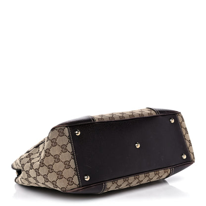 Gucci Monogram Medium Princy Tote Dark Brown 4 of 13