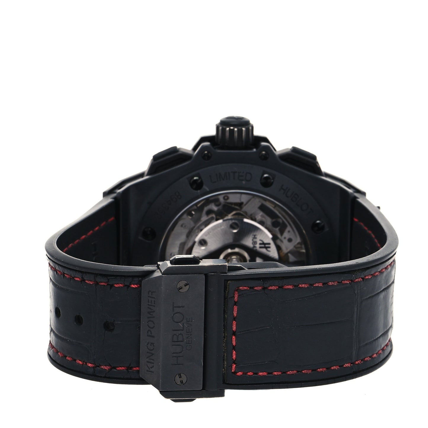 Ceramic Alligator 48mm Big Bang King Power Limited Edition "Congo" Automatic Watch Red 710.CI.1190.NR.CG011