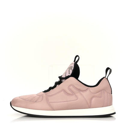 Fendi Nylon FFreedom Sneakers 36.5 White Rosa 1 of 7