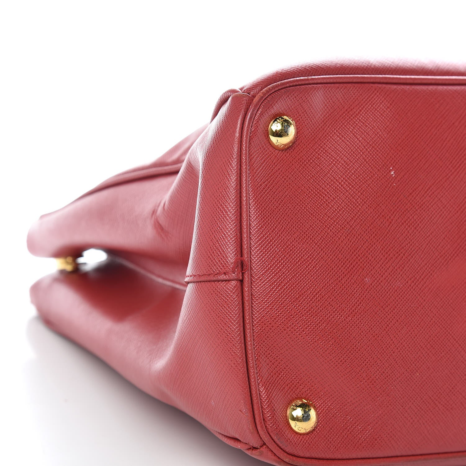 Prada Saffiano Medium Galleria Double Zip Tote Fuoco 5 of 13