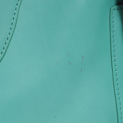 Jimmy Choo Leather Torquay Flap Bag Turquoise 5 of 10