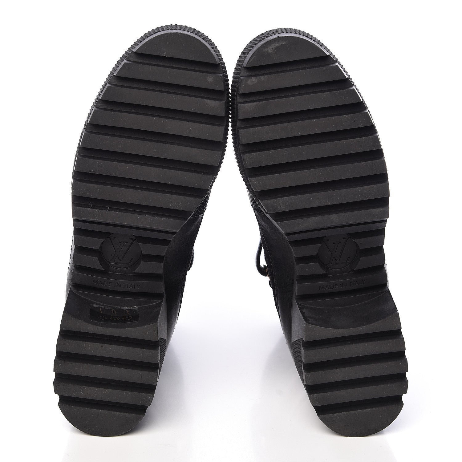 Louis Vuitton Suede Calfskin Laureate Platform Desert Boots 37 Black 5 of 7