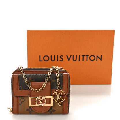 Louis Vuitton Reverse Monogram Mini Dauphine Chain Wallet 9 of 9