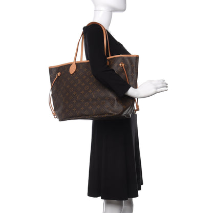 Louis Vuitton Monogram Neverfull MM 2 of 9