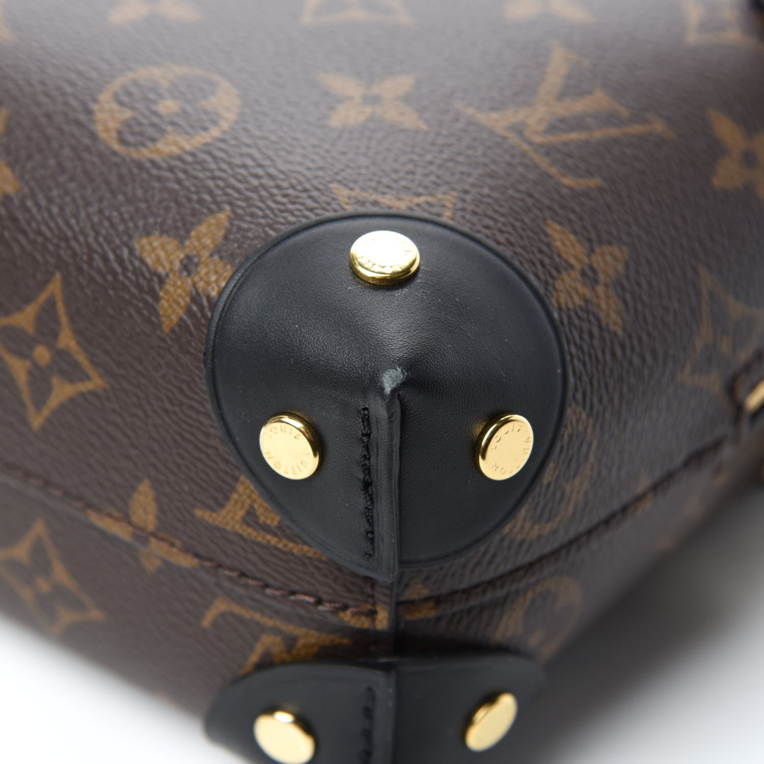 Louis Vuitton Monogram Petite Malle Souple Black 9 of 13