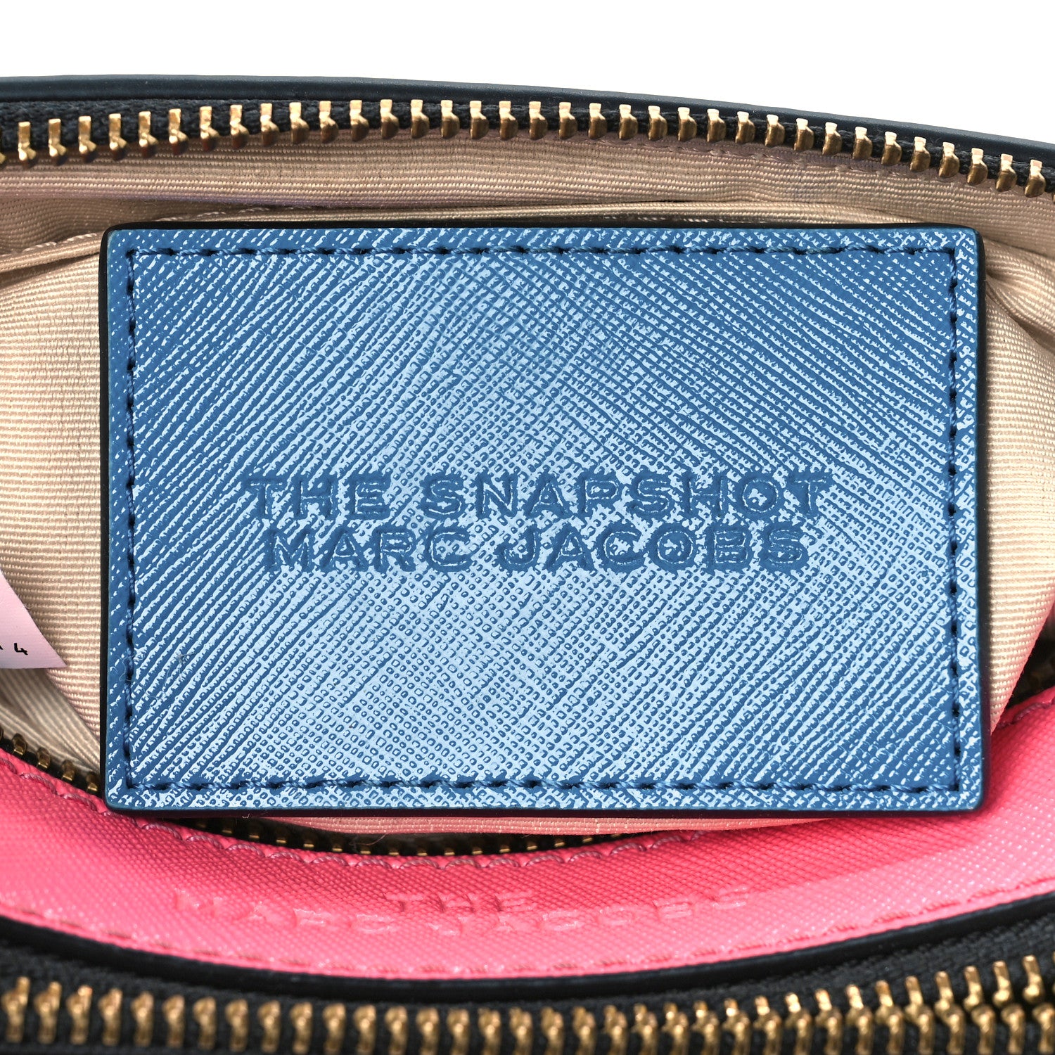 Marc Jacobs Saffiano Small Snapshot Camera Bag Blue Multicolor 7 of 10