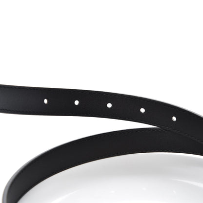 Gucci Calfskin Double G 20mm Belt 70 28 Black 6 of 8