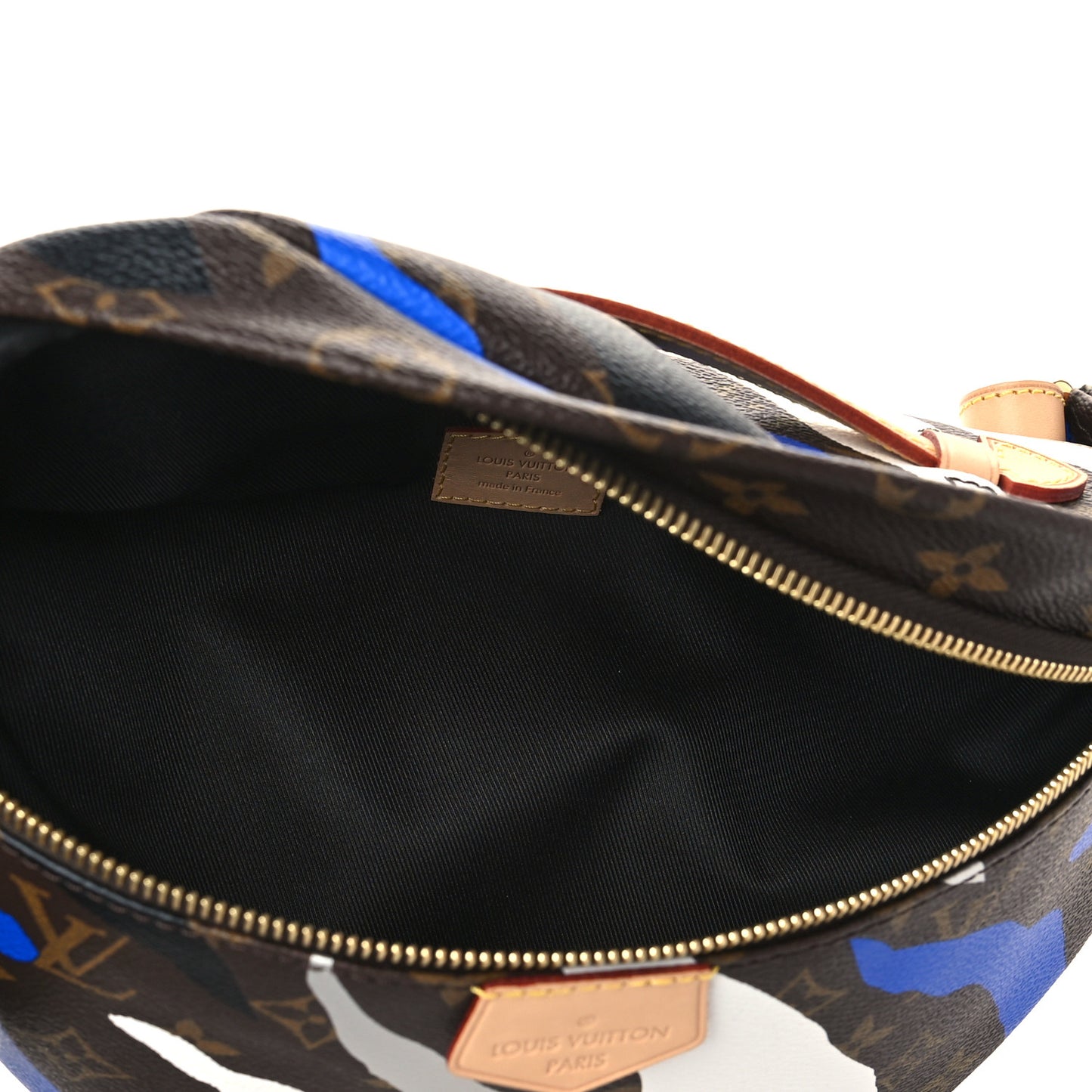 X LOL Monogram Bumbag Blue Silver