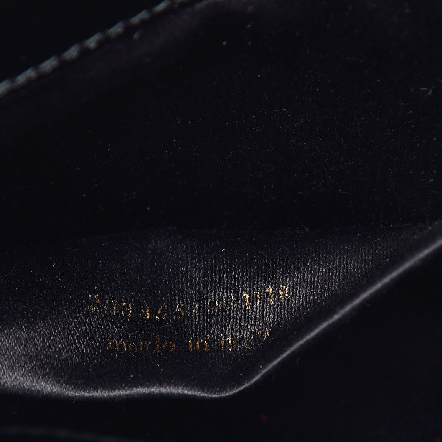 Saint Laurent Textured Patent Monogram Large Belle De Jour Clutch Black 7 of 7