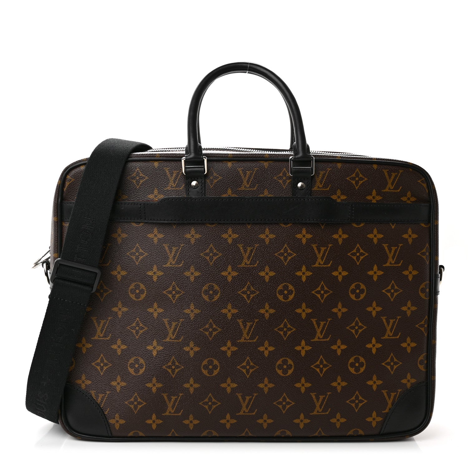 Louis Vuitton Monogram Macassar Porte-Documents Voyage GM 1 of 13