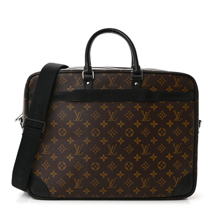 Louis Vuitton Monogram Macassar Porte-Documents Voyage GM 1 of 13