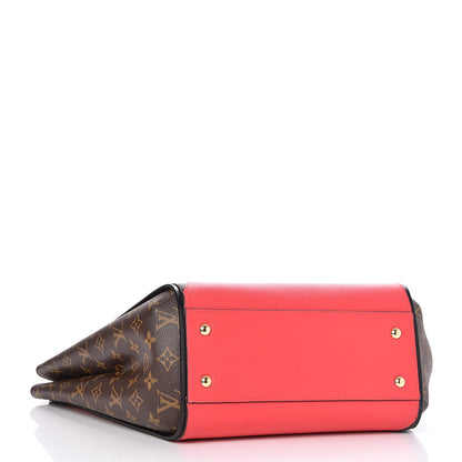 Louis Vuitton Calfskin Monogram Kimono Tote Poppy 4 of 7