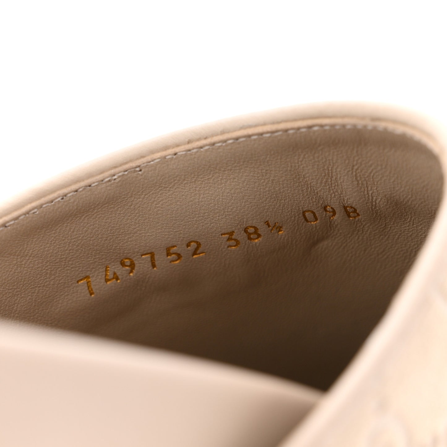 Suede GG Guccissima Womens Horsebit Mules 38.5 Beige