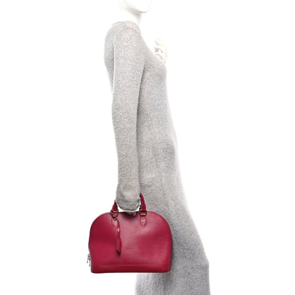 Louis Vuitton Epi Alma PM Fuchsia 2 of 9