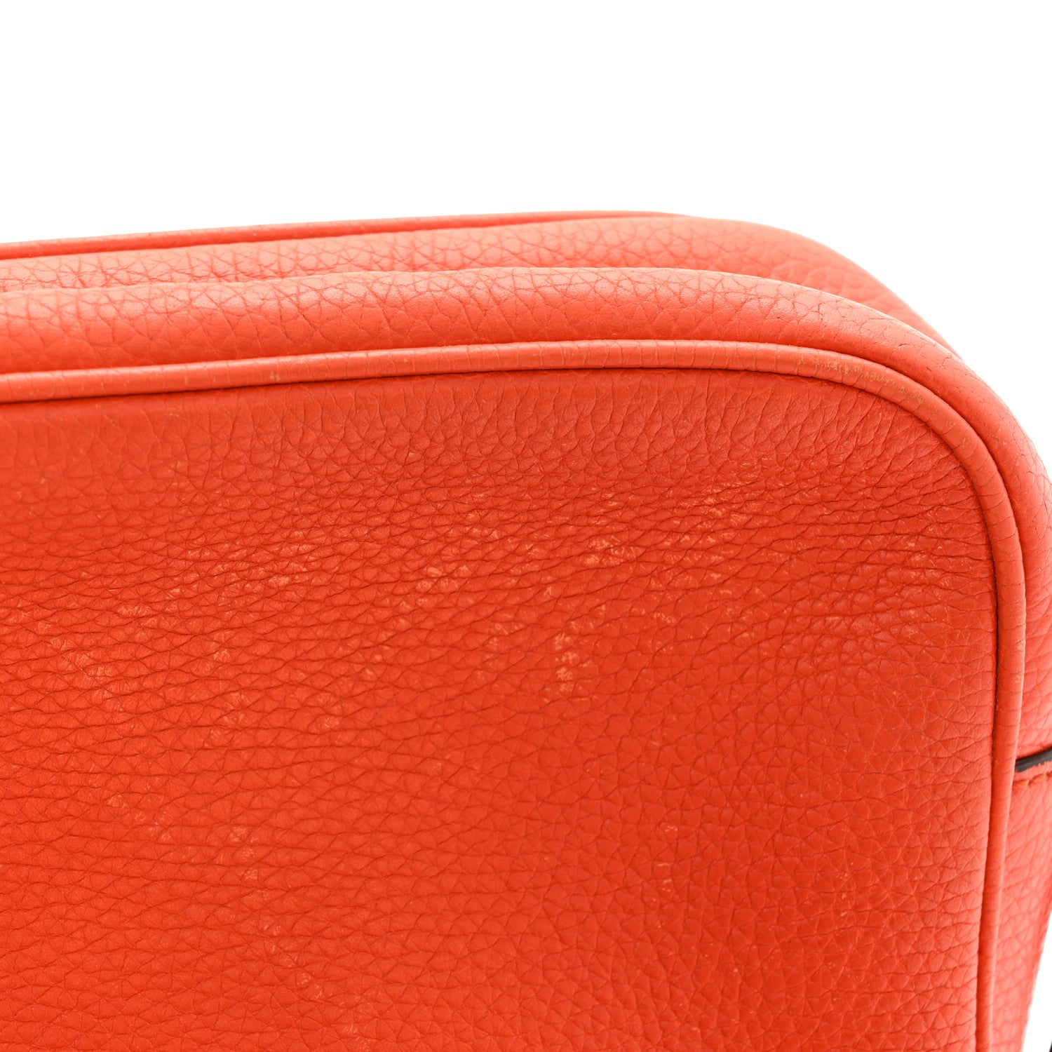 Gucci Pebbled Calfskin Small Soho Disco Bag Sun Orange 14 of 17