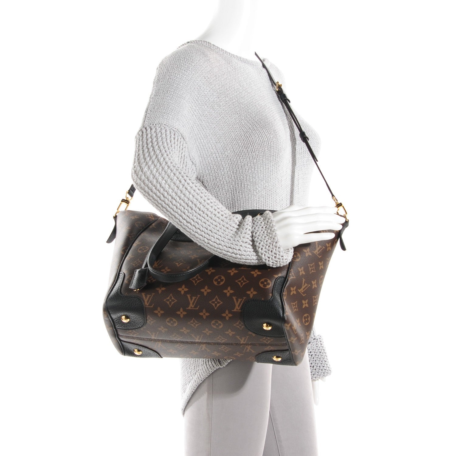 Louis Vuitton Monogram Estrela NM Black 2 of 8