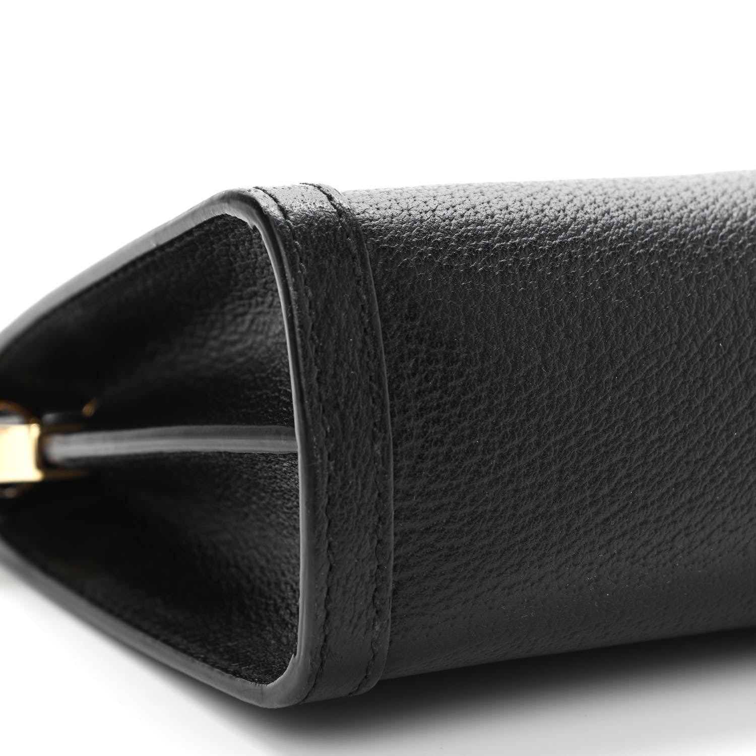 Gucci Calfskin GG Web Small Ophidia Chain Shoulder Bag Black 9 of 11