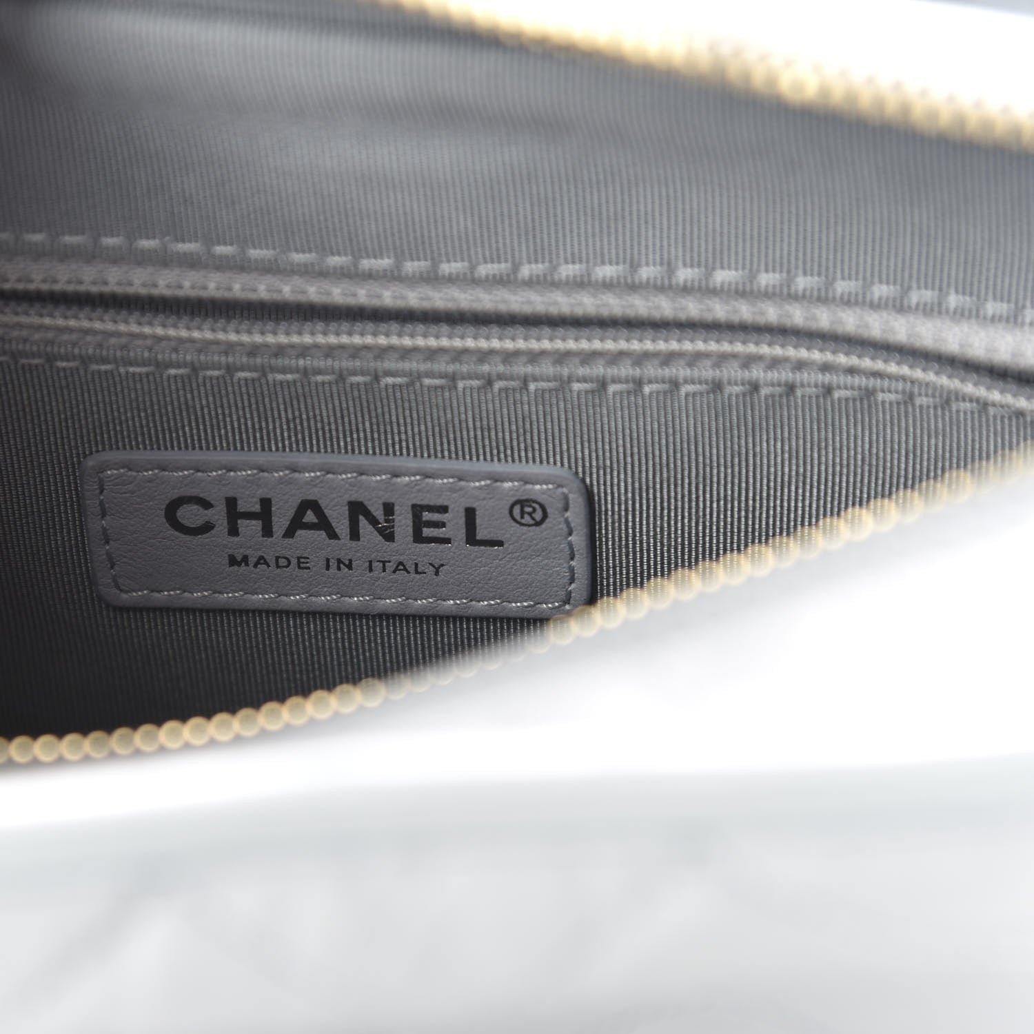 Chanel Aged Calfskin Quilted Small Gabrielle Hobo Light Blue 8 of 12