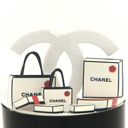 Chanel Glass CC Shopping Bag Snow Globe 7 of 8