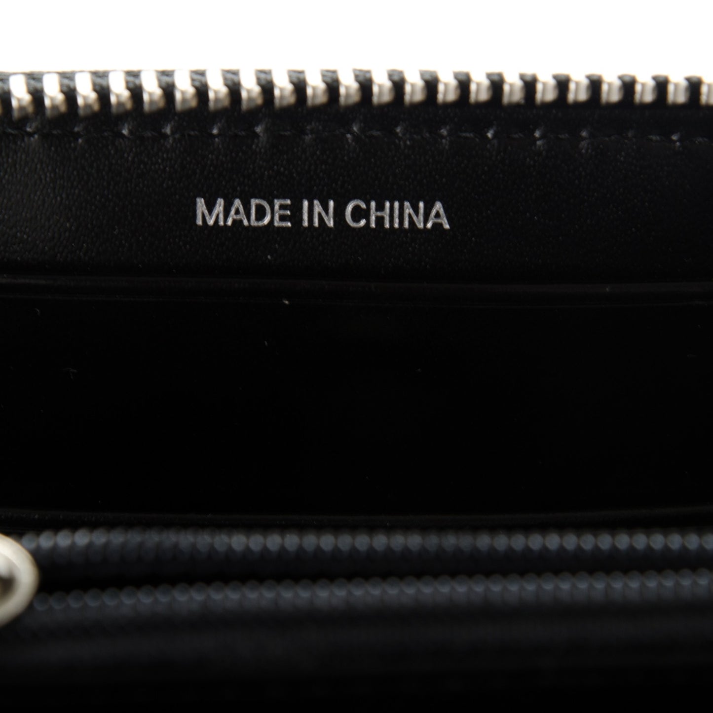 Supernova Check Compact Zip Around Wallet Black