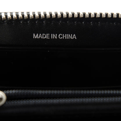 Burberry Supernova Check Compact Zip Around Wallet Black 6 of 7