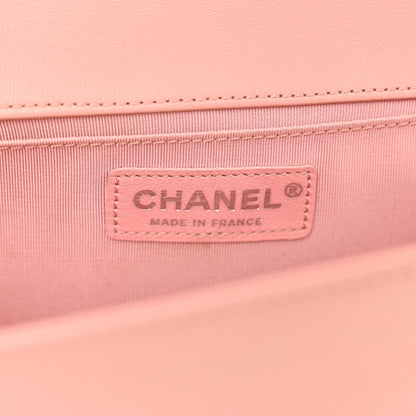 Chanel Calfskin Quilted Medium Boy Flap Light Pink 7 of 11