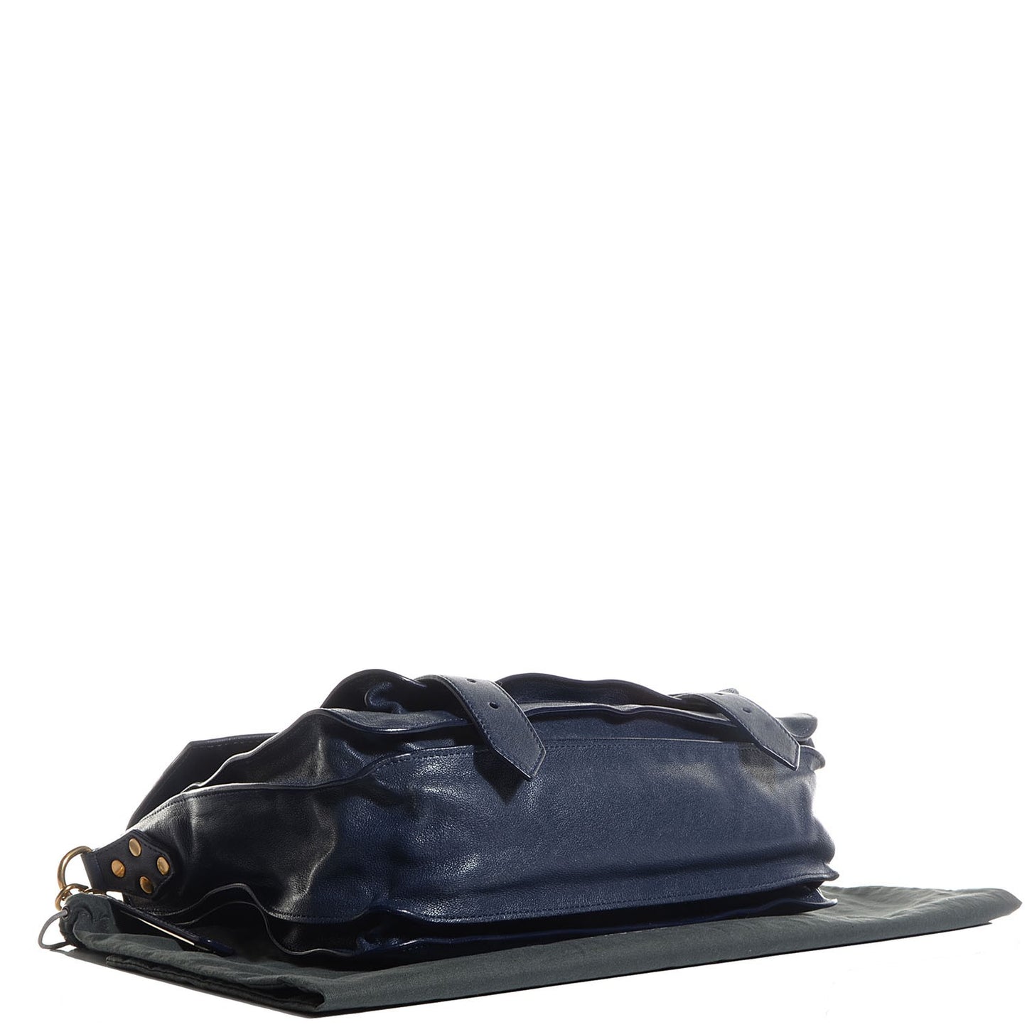Lambskin Medium PS1 Satchel Navy