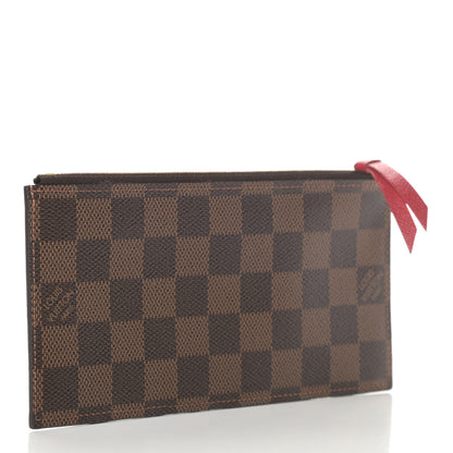 Louis Vuitton Damier Ebene Felicie Chain Wallet Zippered Insert 3 of 6