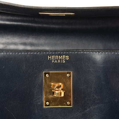 Hermes Box Kelly Sellier 32 Indigo 5 of 24