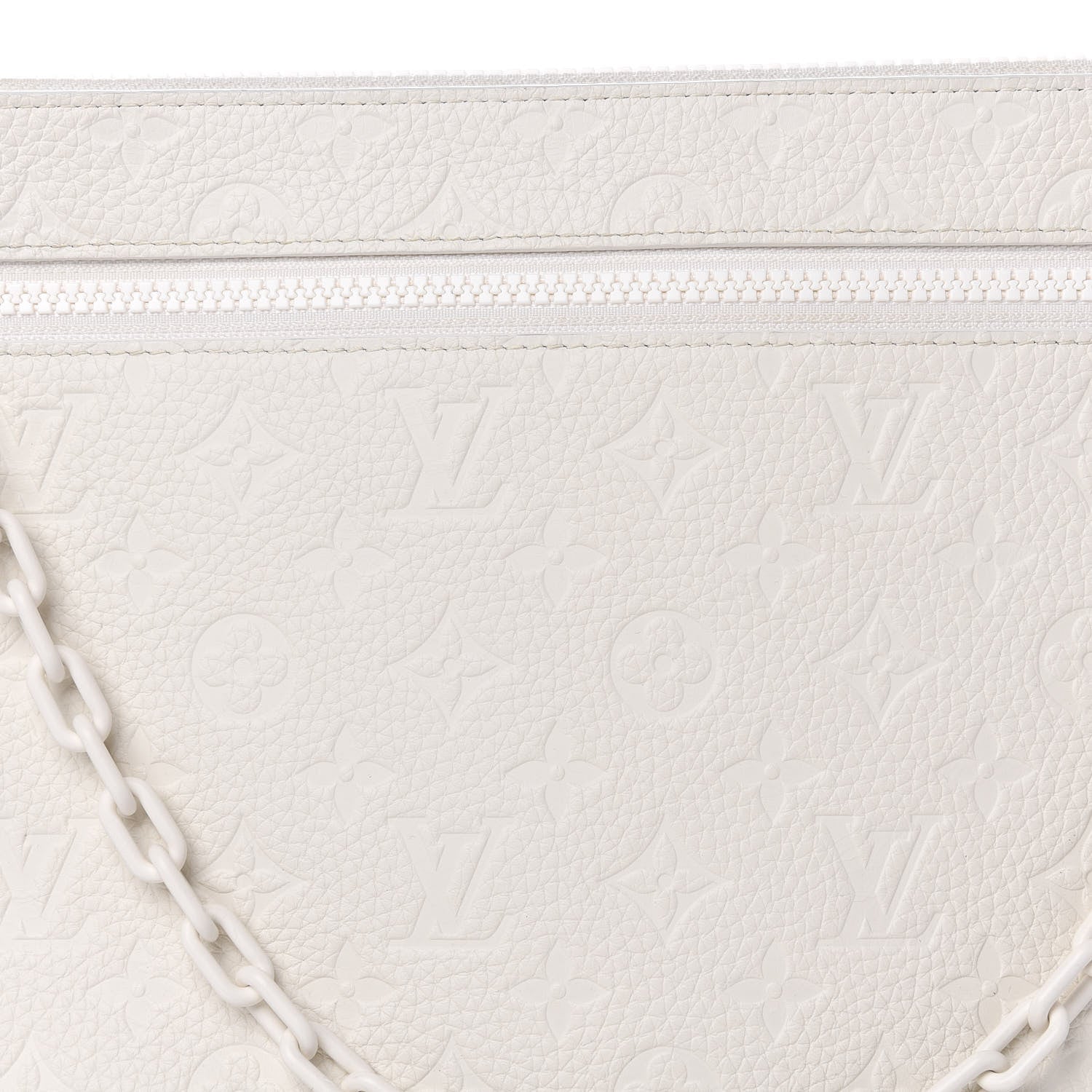 Louis Vuitton Taurillon Monogram Solar Ray A4 Pouch White 9 of 9